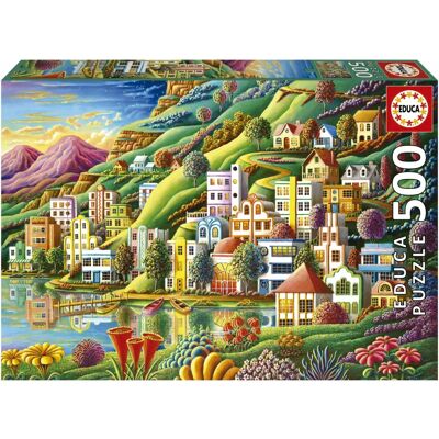 Educa 19552 Puzzle - 500 Teile - Mehrfarbig - Puzzel Educa 19552 Puzzle - 500 Teile - Mehrfarbig - Puzzel