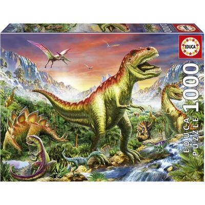 Puzzle Educa 19560 - Las Jurászsowy - 1000 elementów - Wielokolorowy - 68x48cm Puzzle Educa 19560 - Las Jurászsowy - 1000 elementów - Wielokolorowy - 68x48cm