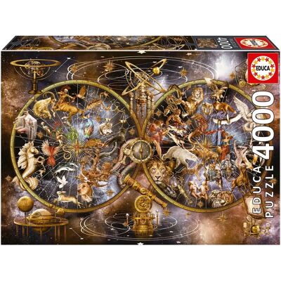 Educa 4000 Dílů Puzzle - Astrologie a Ezoterika Educa 4000 Dílů Puzzle - Astrologie a Ezoterika
