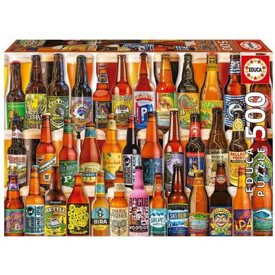 Educa Borras Ambachtelijk Bier Puzzel - 500 Stukjes Educa Borras Ambachtelijk Bier Puzzel - 500 Stukjes