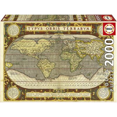 Educa 19620 Puzzle - 2000 Stück Landkarte - Pädagogisches Puzzle Educa 19620 Puzzle - 2000 Stück Landkarte - Pädagogisches Puzzle
