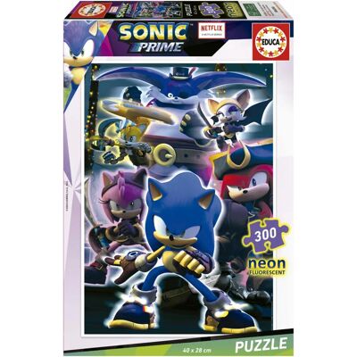 Puzzle Neon Sonic Educa - 300 Elementów - Typ Puzzle Puzzle Neon Sonic Educa - 300 Elementów - Typ Puzzle