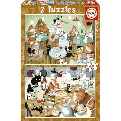 Educa 19687 Puzzle - Scène Forestière - Puzzle - Publicité Educa 19687 Puzzle - Scène Forestière - Puzzle - Publicité