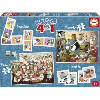 Educa Model 19688 Bajki z lasu Puzzle - Puzzle Educa Model 19688 Bajki z lasu Puzzle - Puzzle