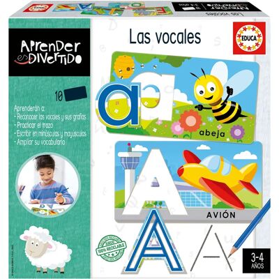 Jeu Éducatif Educa Apprendre est Amusant : Les Voyelles ES Jeu Éducatif Educa Apprendre est Amusant : Les Voyelles ES