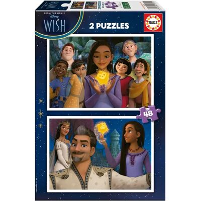 Puzzle Wish de Educa Borras - 48/50 Pièces - Amusement Éducatif Puzzle Wish de Educa Borras - 48/50 Pièces - Amusement Éducatif