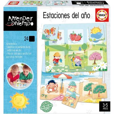 Puzzle edukacyjne pór roku - Educa Borras Puzzle edukacyjne pór roku - Educa Borras