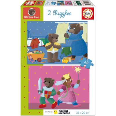 Educa Kis Barna Medve Puzzle - 48 Darab 3+ Gyerekeknek Educa Kis Barna Medve Puzzle - 48 Darab 3+ Gyerekeknek