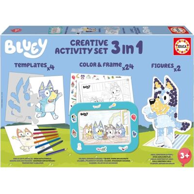 Educa Bluey - Creatieve Tekenset voor Kinderen - 3+ Jaar Educa Bluey - Creatieve Tekenset voor Kinderen - 3+ Jaar