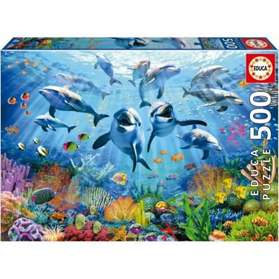 Educa 500 Teile Party Unter Wasser Puzzle - Puzzle Educa 500 Teile Party Unter Wasser Puzzle - Puzzle