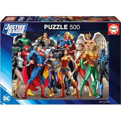 Puzzle DC Comics Liga spravedlnosti - 500 dílků Puzzle DC Comics Liga spravedlnosti - 500 dílků