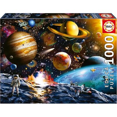 Educa 1000 Puzzle - Mission Asteroide - Puzzle Educa 1000 Puzzle - Mission Asteroide - Puzzle