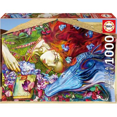 Educa Puzzle 1000 Dílů Sant Jordi Lily Brick Educa Puzzle 1000 Dílů Sant Jordi Lily Brick