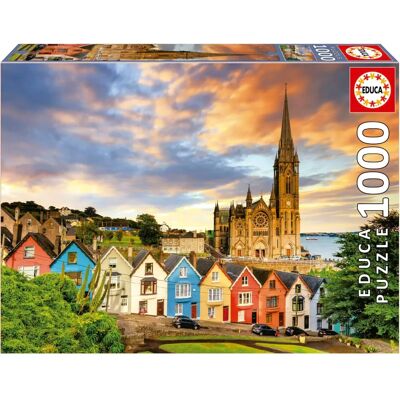 Educa Cobh Cathedral Puzzel - 1000 Stukken Educa Cobh Cathedral Puzzel - 1000 Stukken