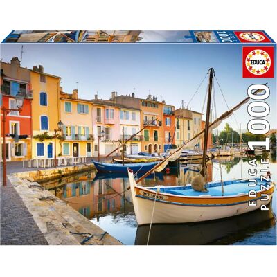Educa 1000 stuks - Haven in Martigues puzzel Educa 1000 stuks - Haven in Martigues puzzel