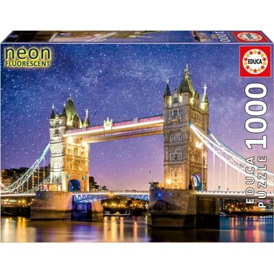Educa Tower Bridge Neon puzzle - Puzzle Educa Tower Bridge Neon puzzle - Puzzle