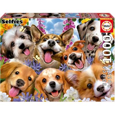 Puzzle Educa Doggy Selfie 1000 Dílů - Děti & Dospělí Puzzle Educa Doggy Selfie 1000 Dílů - Děti & Dospělí