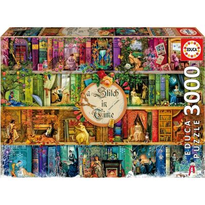 Puzzle Educa 3000 Pezzi - Un Punto nel Tempo - Sfida e Durevole Puzzle Educa 3000 Pezzi - Un Punto nel Tempo - Sfida e Durevole