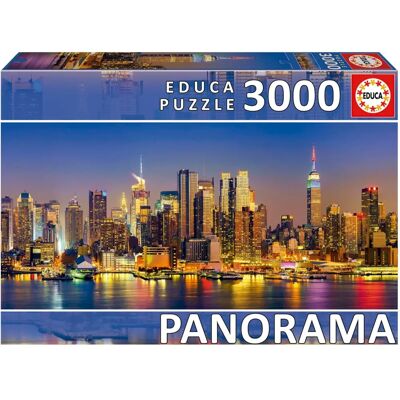 Educa 3000 Teile - New York Skyline Puzzle - Puzzle Educa 3000 Teile - New York Skyline Puzzle - Puzzle
