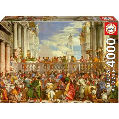 Educa Puzzle 4000 Teile Hochzeit zu Kana - Puzzle Educa Puzzle 4000 Teile Hochzeit zu Kana - Puzzle