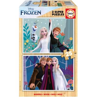 Disney Frozen Szett - 2 Kirakós, 25 Darab Disney Frozen Szett - 2 Kirakós, 25 Darab