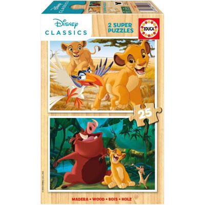 Le Roi Lion 2 Ensemble de Puzzle - Classique 25 Pièces - Publicité Le Roi Lion 2 Ensemble de Puzzle - Classique 25 Pièces - Publicité