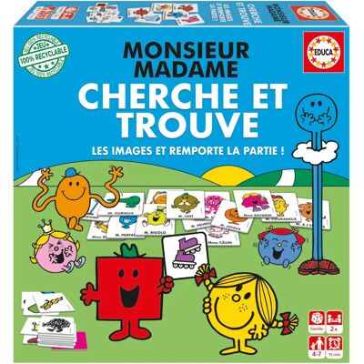 Jeu Éducatif Educa Mr. Men et Femmes - Apprentissage pour Enfants - Publicité Jeu Éducatif Educa Mr. Men et Femmes - Apprentissage pour Enfants - Publicité