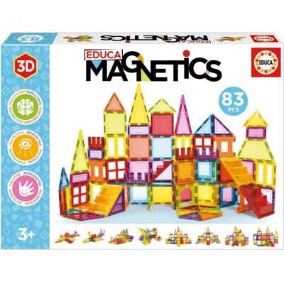 Zestaw Magnetyczny Educa 83 Elementy Zestaw Magnetyczny Educa 83 Elementy