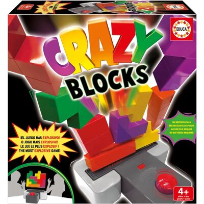 Educa Borras Crazy Blocks - Blocs Éducatifs Educa Borras Crazy Blocks - Blocs Éducatifs