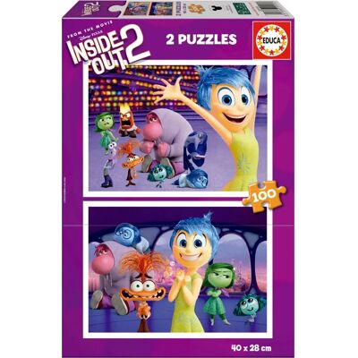 Educa Fialové Inside Out 2 Puzzle - Puzzle Educa Fialové Inside Out 2 Puzzle - Puzzle