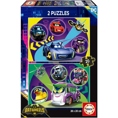 Educa Batwheels Puzzle - 20 Részes Gyerekek +3 Educa Batwheels Puzzle - 20 Részes Gyerekek +3