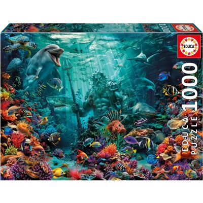 Educa Poseidon Puzzle - Coral Reef - Puzzle Educa Poseidon Puzzle - Coral Reef - Puzzle