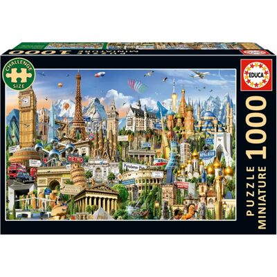 Puzzle Educa Europe Minature 1000 Pièces Puzzle Educa Europe Minature 1000 Pièces