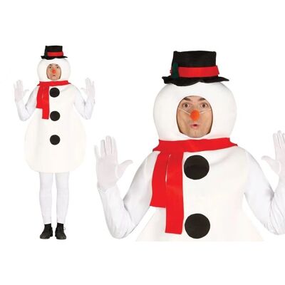 DISFRAZZES Fantasia de homem de neve para adultos - Fantasia DISFRAZZES Fantasia de homem de neve para adultos - Fantasia