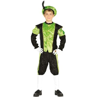 Disfraz infantil DISFRAZZES - Paje Verde y Negro - Disfraz Disfraz infantil DISFRAZZES - Paje Verde y Negro - Disfraz