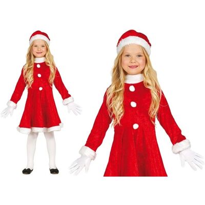 Disney Christmas Girl Costume - Red Plush Dress & Hat - Children’s Holiday Attire Disney Christmas Girl Costume - Red Plush Dress & Hat - Children’s Holiday Attire