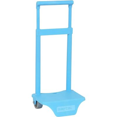 Safta Bleu Clair Sac à Dos à Roulettes - Rucksack Trolley - Publicité Safta Bleu Clair Sac à Dos à Roulettes - Rucksack Trolley - Publicité