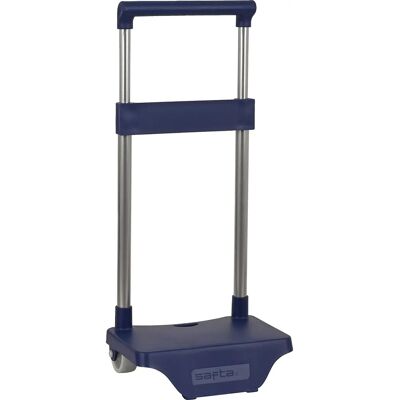 Safta Navy Blue Sac à Dos Trolley - Sportif, Ajustement Universel - 17L - Publicité Safta Navy Blue Sac à Dos Trolley - Sportif, Ajustement Universel - 17L - Publicité
