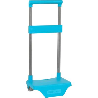 Sac à Dos Trolley Safta Turquoise - 22x67.5x17 cm - Publicité Sac à Dos Trolley Safta Turquoise - 22x67.5x17 cm - Publicité