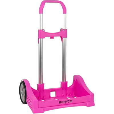 Safta SF-641078-205 Fuchsia Sac à dos trolley - Rucksack Trolley - Publicité Safta SF-641078-205 Fuchsia Sac à dos trolley - Rucksack Trolley - Publicité