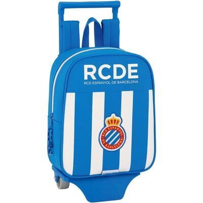 Mochila Escolar com Rodas RCD Espanyol - Mochila Escolar com Rodas Mochila Escolar com Rodas RCD Espanyol - Mochila Escolar com Rodas