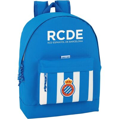 RCD Espanyol Rugzak - Sportief - 15 L - Blauw Wit RCD Espanyol Rugzak - Sportief - 15 L - Blauw Wit