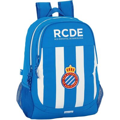R.C.D. Espanyol Blauw-Wit Schoolrugzak - Schooltas R.C.D. Espanyol Blauw-Wit Schoolrugzak - Schooltas