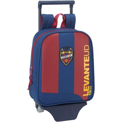 Levante U.D. School Rugzak met Wielen - Donker Rood - 611820280 Levante U.D. School Rugzak met Wielen - Donker Rood - 611820280