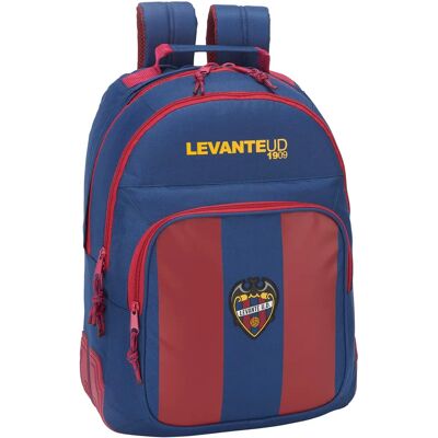 Levante U.D. Schoolrugzak Blauw Donkerrood - School Bag Levante U.D. Schoolrugzak Blauw Donkerrood - School Bag