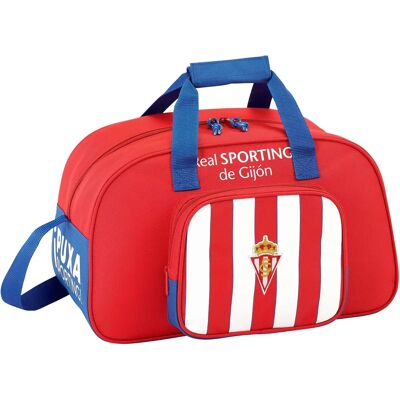 Sac de Sport Real Sporting de Gijón - Rouge Blanc - 23L - Publicité Sac de Sport Real Sporting de Gijón - Rouge Blanc - 23L - Publicité