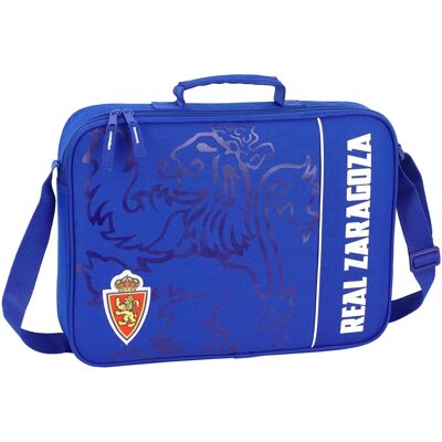 Cartable Bleu Real Zaragoza - Réglable, Fermeture Éclair, Unisexe - Publicité Cartable Bleu Real Zaragoza - Réglable, Fermeture Éclair, Unisexe - Publicité
