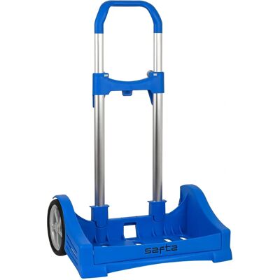 Safta Trolley Bleu - Sac à Dos à Roulettes - Publicité Safta Trolley Bleu - Sac à Dos à Roulettes - Publicité