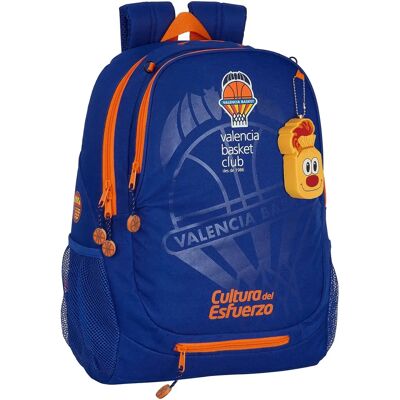 Mochila escolar Valencia Basket - Relleno ergonómico, Bolsillo para botella, 2 compartimentos Mochila escolar Valencia Basket - Relleno ergonómico, Bolsillo para botella, 2 compartimentos