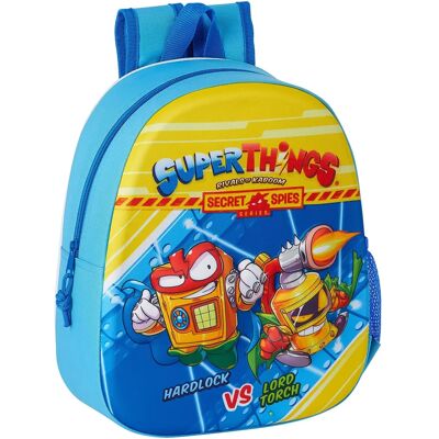 Safta Unisex Kinder Rugzak - 3D Kindertasche SuperThings Lichtblauw Safta Unisex Kinder Rugzak - 3D Kindertasche SuperThings Lichtblauw